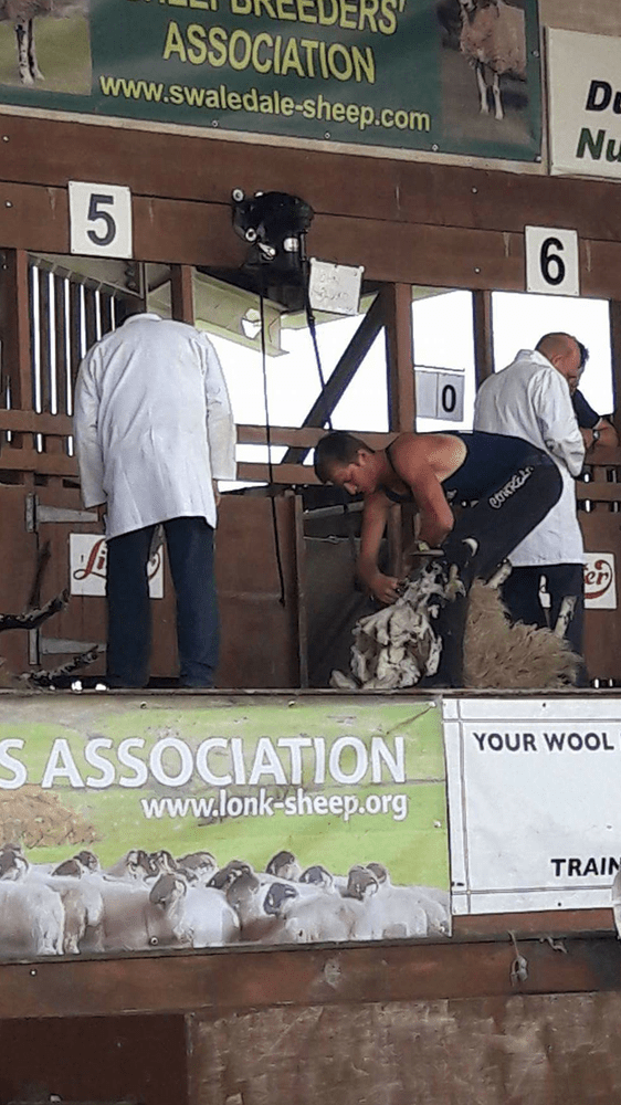 John Malseed competing at the Great Yorkshire Show